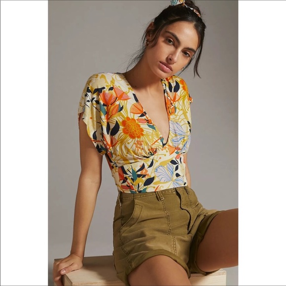 Anthropologie Bl^nk Virika Kimono Top - Picture 2 of 16